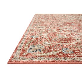 Loloi II Saban Rust/Beige 7'-10" x 10' Area Rug