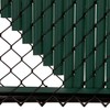 SoliTube Slat Made in America Privacy Inserts for Chain-Link Fence,