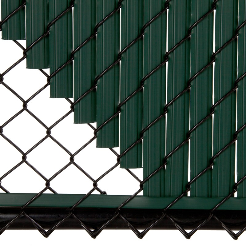 SoliTube Slat Made in America Privacy Inserts for Chain-Link Fence,