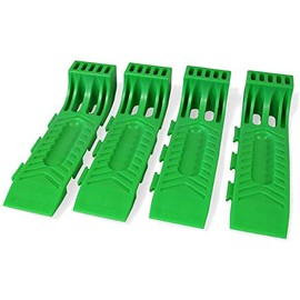 BA Products / Wreckmaster 48-701135 Green Interlocking Wreckmaster Tire Skates (Set of 4) for Rollbacks, Flatbeds, Carriers, Wreckers, Tow Trucks