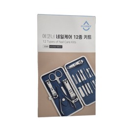 Naekkeodeugtem Ecconer NK02 Nail Care 12-Piece Nail Grooming Set