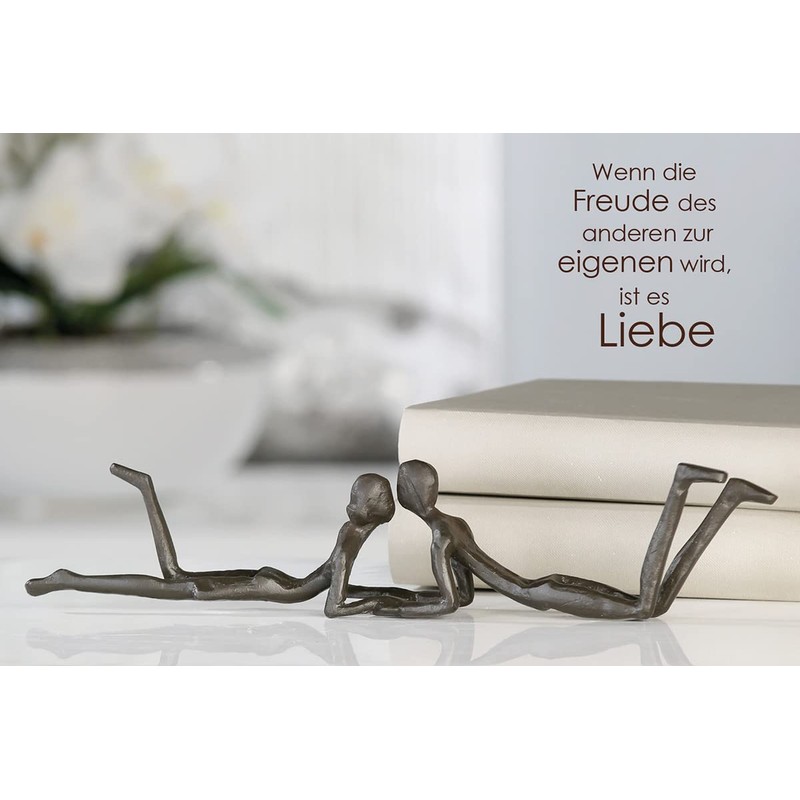 Casablanca – Design Sculpture – Loving – Iron – Burnished