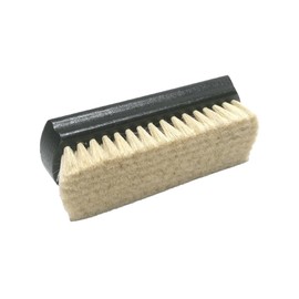 HEBOLD Schuhmacherei Shine Brush with Goat Hair, Made in Germany, beige