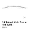 Skywalker 15' Round Trampoline Round Main Frame Top Tube #4143