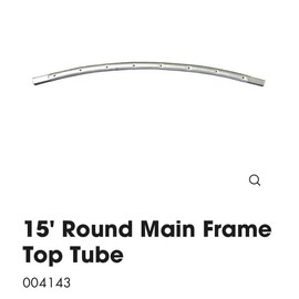 Skywalker 15' Round Trampoline Round Main Frame Top Tube #4143