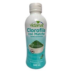 Clorofila con Matcha Vidanat – Bebida Herbal 500 ml – Suplemento Alimenticio