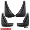 A-Premium 4PCS Splash Guards Mud Flaps Mudguards Compatible with Dodge