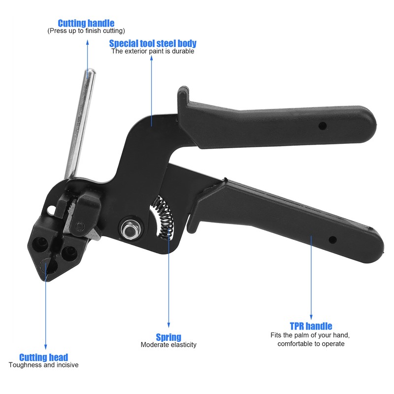Stainless Steel Cable Ties Guns Pliers Zip Tie Pliers Tightener