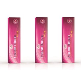 Pack of 3 Colour Touch Plus 60 ml 66/07 Dark Blonde Intense Natural Brown