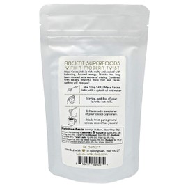 SAKU Tea, Maca Cocoa Jade Matcha Latte Blend, Super Food Latte, 2.1 oz Bag