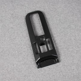 RUIQ Toyota New Prius 60 Series Interior Shift Panel Around Shift Base Interior Panel Designed for Toyota Prius (Carbon Fiber Black Specification)