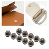 50 Sets Magnetic Button Clasp Snaps 18x5mm High Hardness Alloy