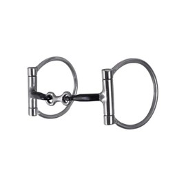 Circle Y Diamond R Bits, Offset D-Ring Snaffle (DR271)