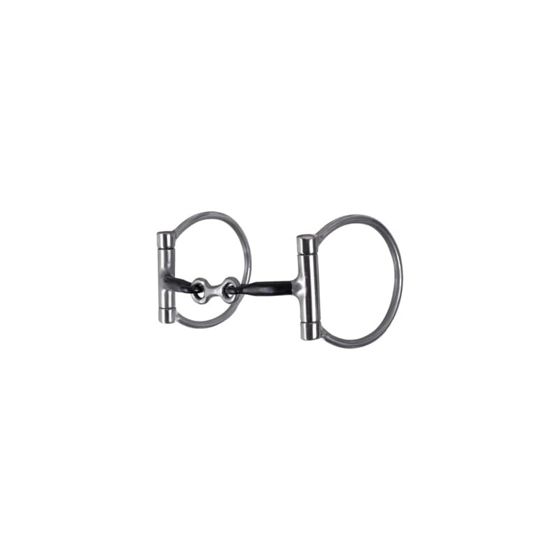 Circle Y Diamond R Bits, Offset D-Ring Snaffle (DR271)