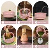 Taefuhnn 6 Pcs Matcha Whisk Set Making Kit with Bamboo