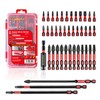 Geinxurn 41pieces Screwdriver Bits Set, Impact Magnetic S2 Steel Multi