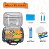 HOMESPON Lunch Box for Kids Girls Boys Insulated Lunch Bag
