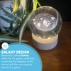 Thorness 3D Crystal Ball Night Light USB Lamp with Ludosphere