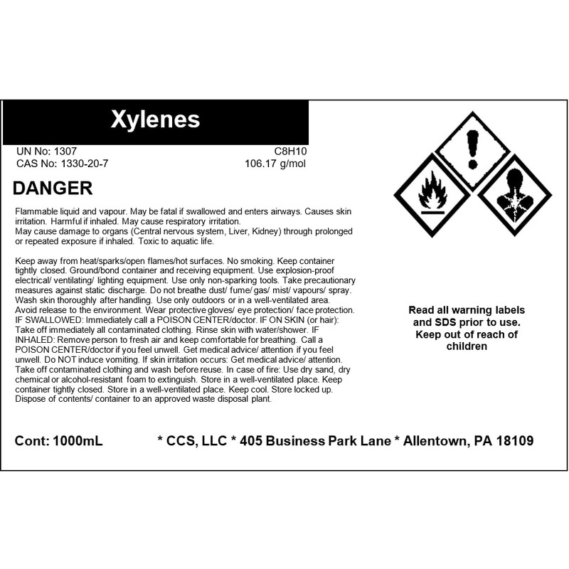 Xylene (Dimethylbenzene) | Premium-Quality Industrial Solvent | Made in USA