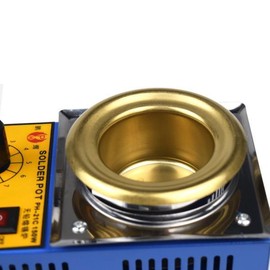 솔더 포트 배스, 티타늄 100W 38MM 플레이트, 200-580C, 1 개 [04 150W] Soldering Pot Bath, Titanium 100W 38MM Plate, 200-580C, 1 piece [04 150W]