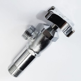 All-in-one pipe fitting angle valve 2ea