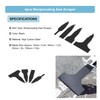 4 x Reciprocating Saw Scraper Blade, Scraping Tool Attachment Reciprocating