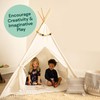 PlayVibe Kids Teepee Canopy - Baby & Toddler Play Shelter