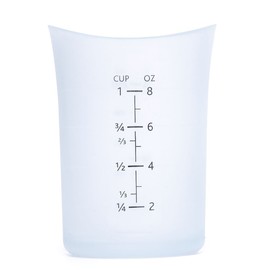 iSi Basics Silicone Flexible Measuring Cup, Clear, 1 Cup