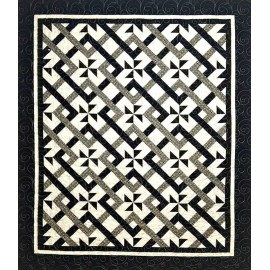 Pleasant Valley Creations #451 Simply Stunning Quilt Pattern Throw Twin Queen King