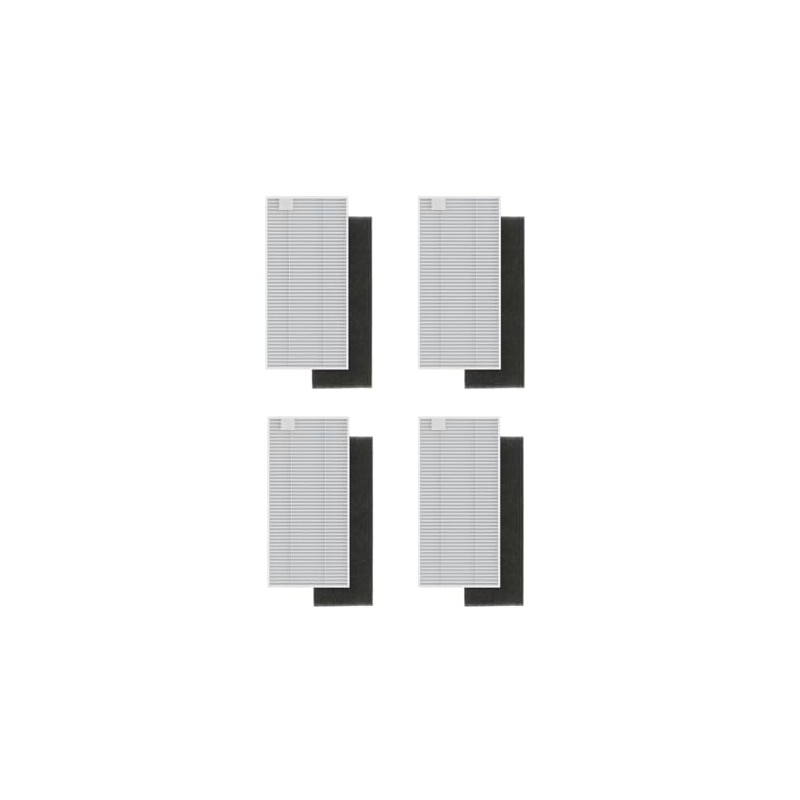 Lefant N3 Replacement Part Kits, 4 HEPA Filters and 4