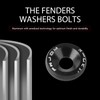 MLY 25 PCS Bumper Fender Washers, Aluminum M6 Fender Washers