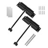 LEXININ 2 Pack Mini Automatic Spring Door Closer, Small Diecast