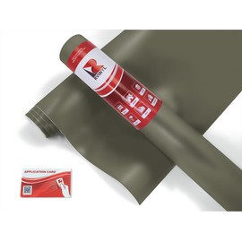 Avery Dennison SW900 711-O in Matte Khaki Green - Dual Layered Vinyl Car Supreme Wrapping Film - 12" x 60" - Vehicle Sheet Roll