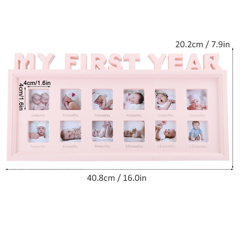 Baby Picture Keepsake Frame Infant Newborn Wall Photo Frames Memorable