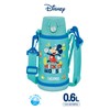 THERMOS Vacuum Insulated 2-Way Bottle 0.6L/0.64L Mickey Mint Blue Straw