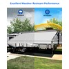 Xenjum Xenjum RV Awning Fabric Replacement, Upgraded 18.5oz Vinyl Camper