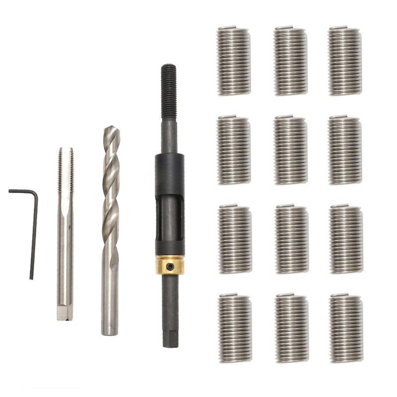 Saihisday 35119S M11 x 1.5 Head Bolt Thread Repair Kit,