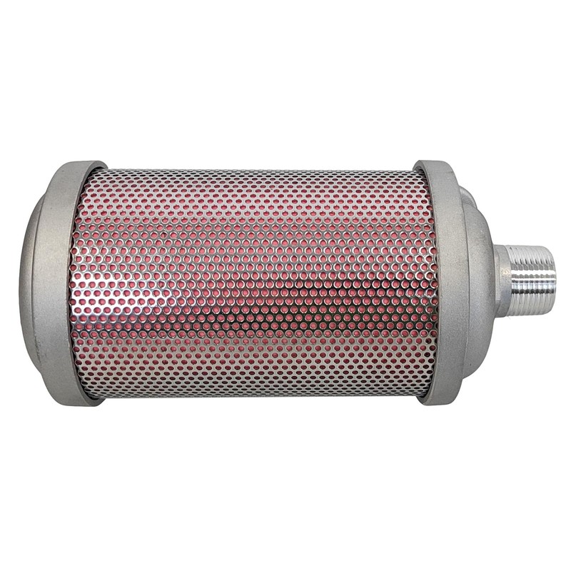 XY-07 Air Compressor Muffler 3/4 "NPT External Thread, Suitable for