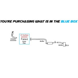 Northeastern Exhaust | Front Flex Pipe compatible with: 2000-2004 Ford Focus 2.0L DOHC Engine Code 3