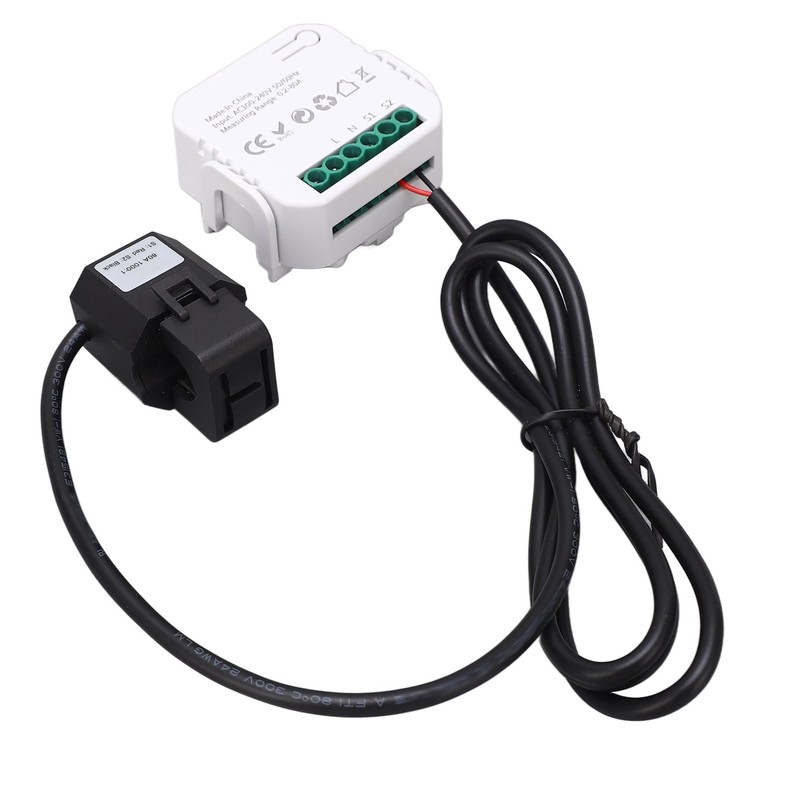 WiFi Energy Monitor Single Phase Smart Electricity Meter with Clamp