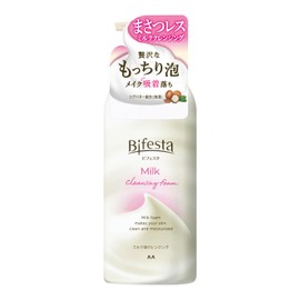 Bifesta Soft Milk Foam Cleansing, Makeup Remover Foam, Luxurious Milk Foam, No Need for Face Washing