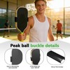 Pcmursal 10 Pack Pickleball Paddle Weight Clips, Pickleball Weights Suitable