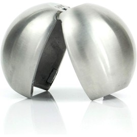 Weigh Safe Clamshell - Stainless Steel Tow Ball Adapter - Converts 2" Tow Ball to 2-5/16" - Universal Fit - Premium Hitch Accessory