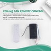 Universal Ceiling Fan Remote Control Kit Replacement, 6-Speed & Timing,