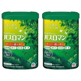 Bath Roman bath salt forest, 600g, 2 pieces / 바스로망 입욕제 산림, 600g, 2개