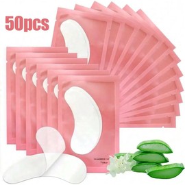 50 Pares Parches Empaque Hidrogel Para Ojos Pestañas Mink