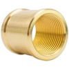 Double Sleeve Female Thread Fitting Pipe Fitting Outlet Adapter Screw