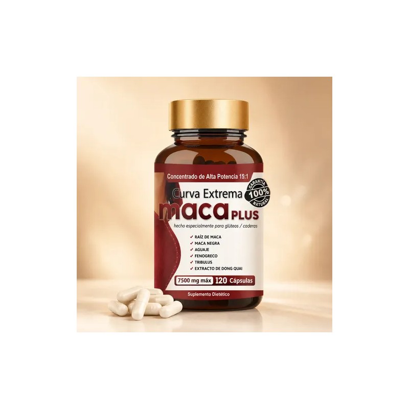 Cápsulas De Maca Realzar Y Aumentar Glúteos 2pcs