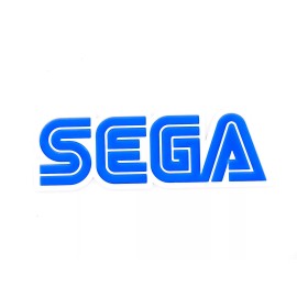 Clever Contraptions 3D Printed Sega Sign – Retro Gaming Wall Decor