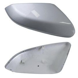 COOL STAR 1 Pair Exterior Mirror Cover Compatible with Honda Civic 2016-2021 Silver Rearview Mirror Cap Replaces 76201-TBA-A11ZF